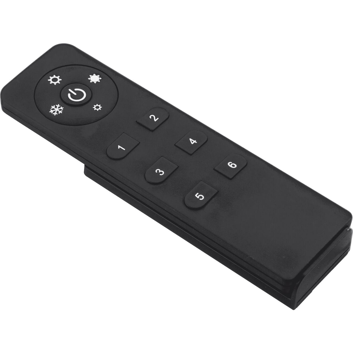 Fernbedienung CC-2 DualColor 6-Kanal schwarz mit Wandhalterung