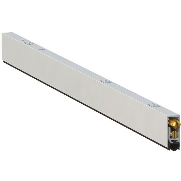 Comaglio Türdichter T017, einseitig, Aluminium natur, Länge 872 mm