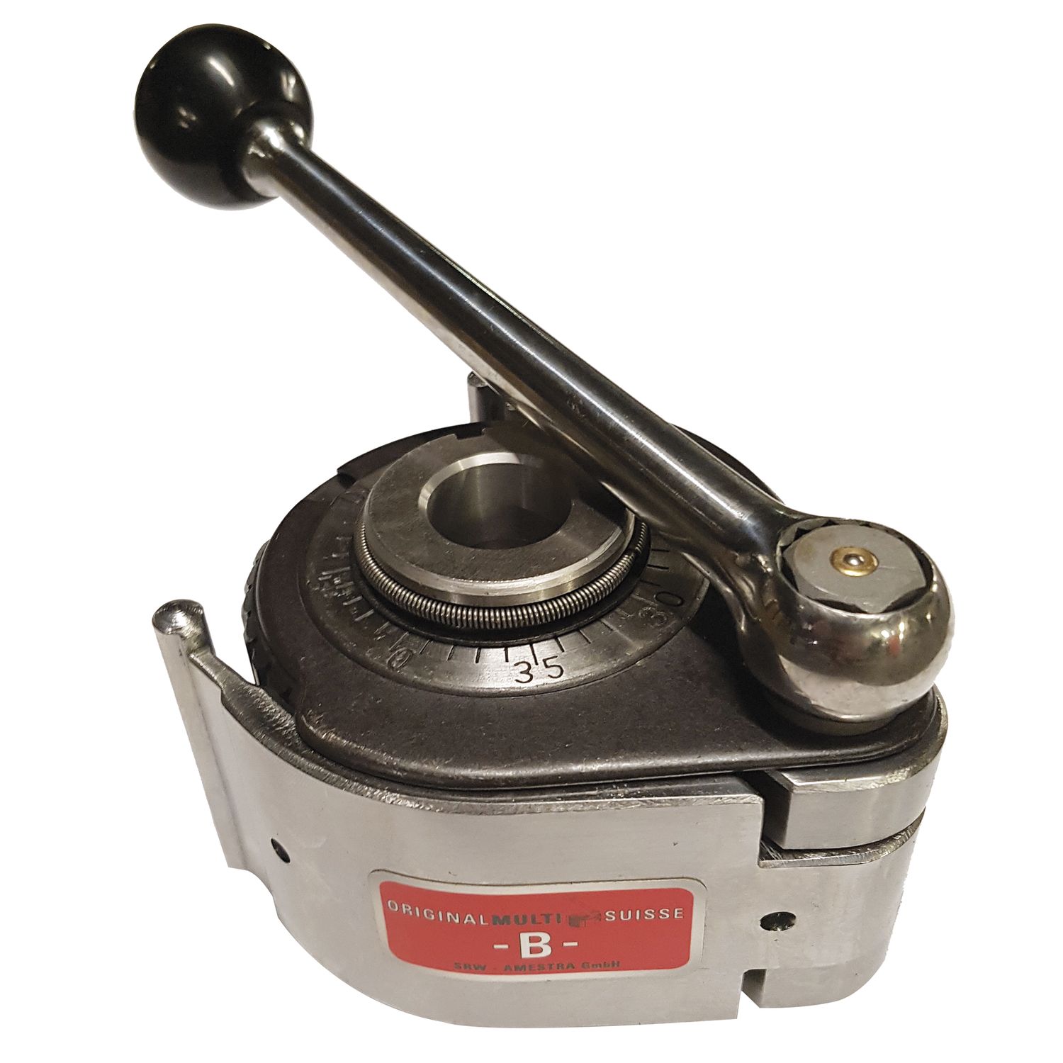 MULTISUISSE Stahlhalterkopf Type B Bohrung 16 mm