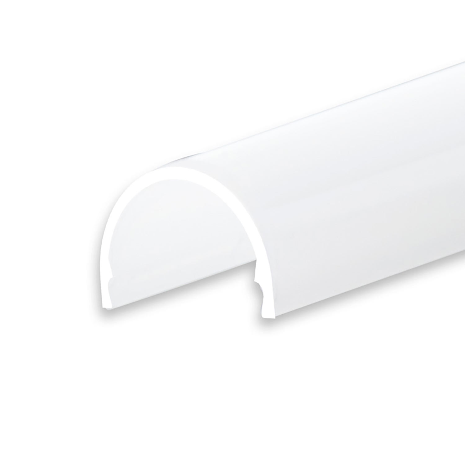 ISOLED Abdeckung COVER5 opal/satiniert 200cm für Profil SURF12 RAIL/BORDERLESS (FLAT)
