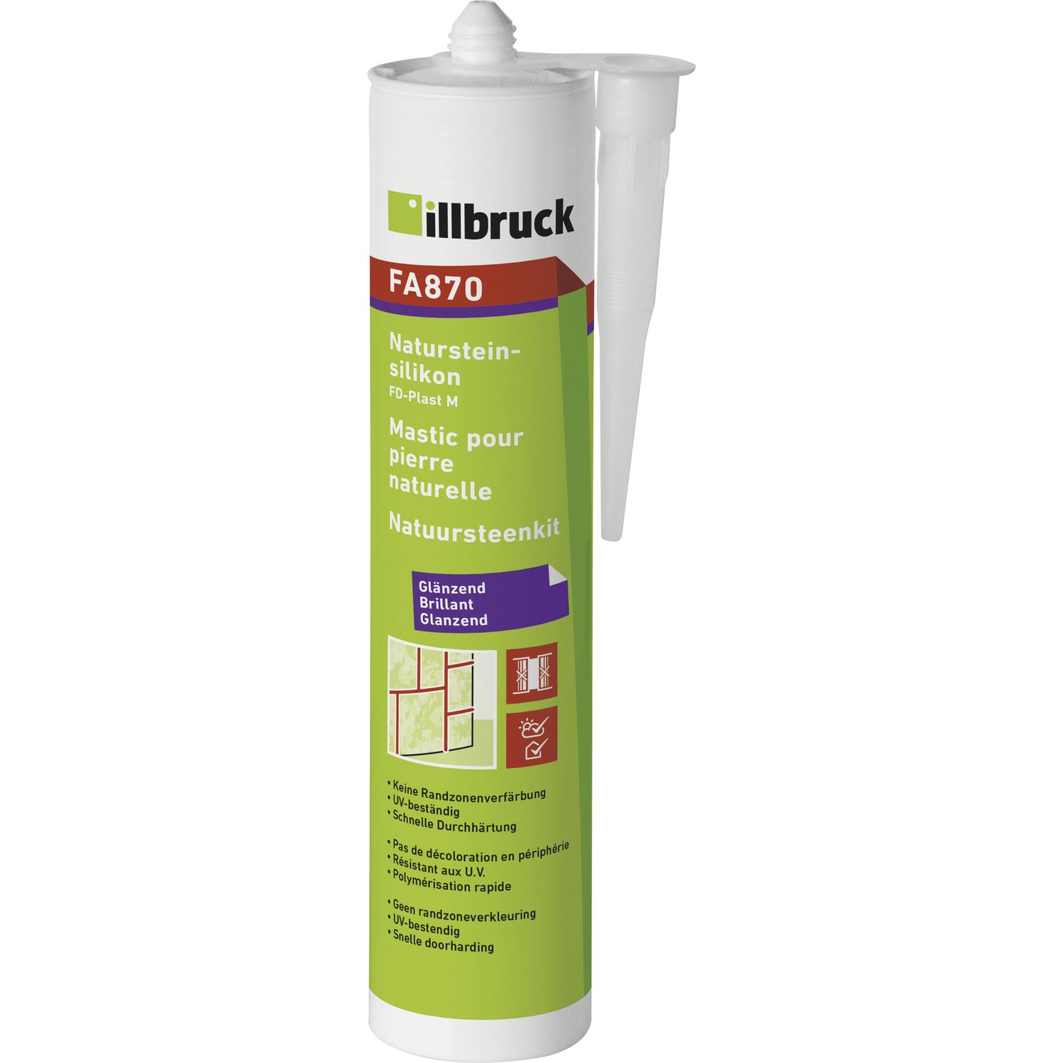 illbruck Natursteinsilikon FA870 310ml transparent