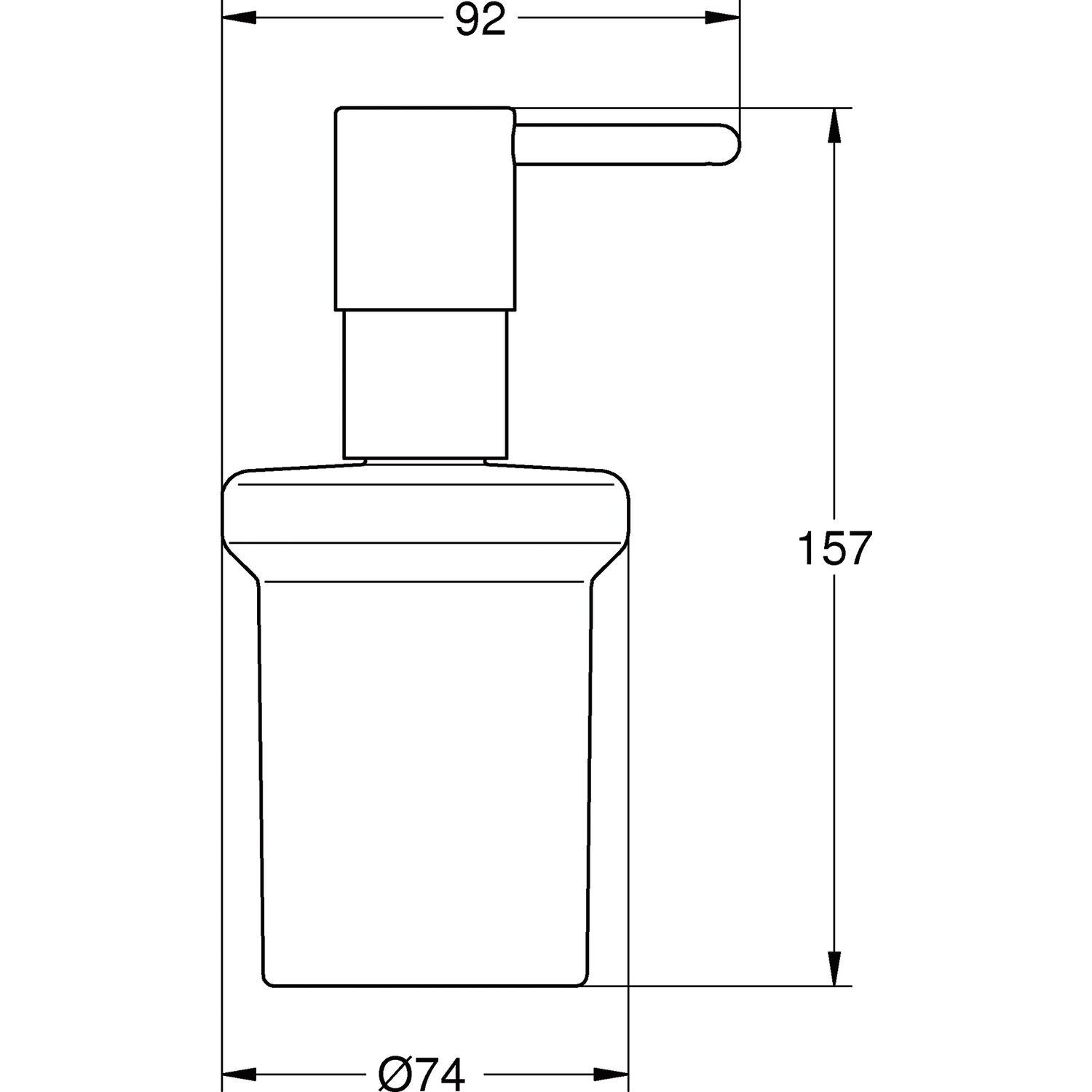 GROHE Lotionspender Essentials chrom