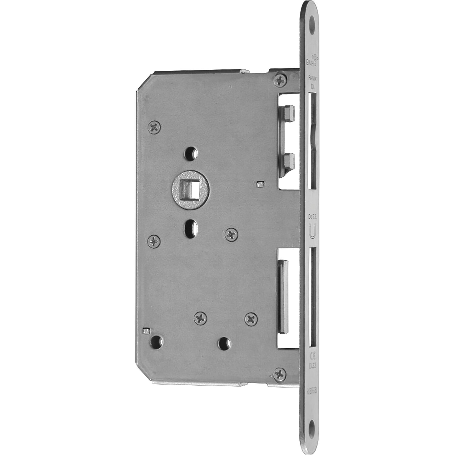 BMH Fluchttürtreibriegel 1130, universal, DM 65, Rundstulp 235x24 mm,Edelstahl