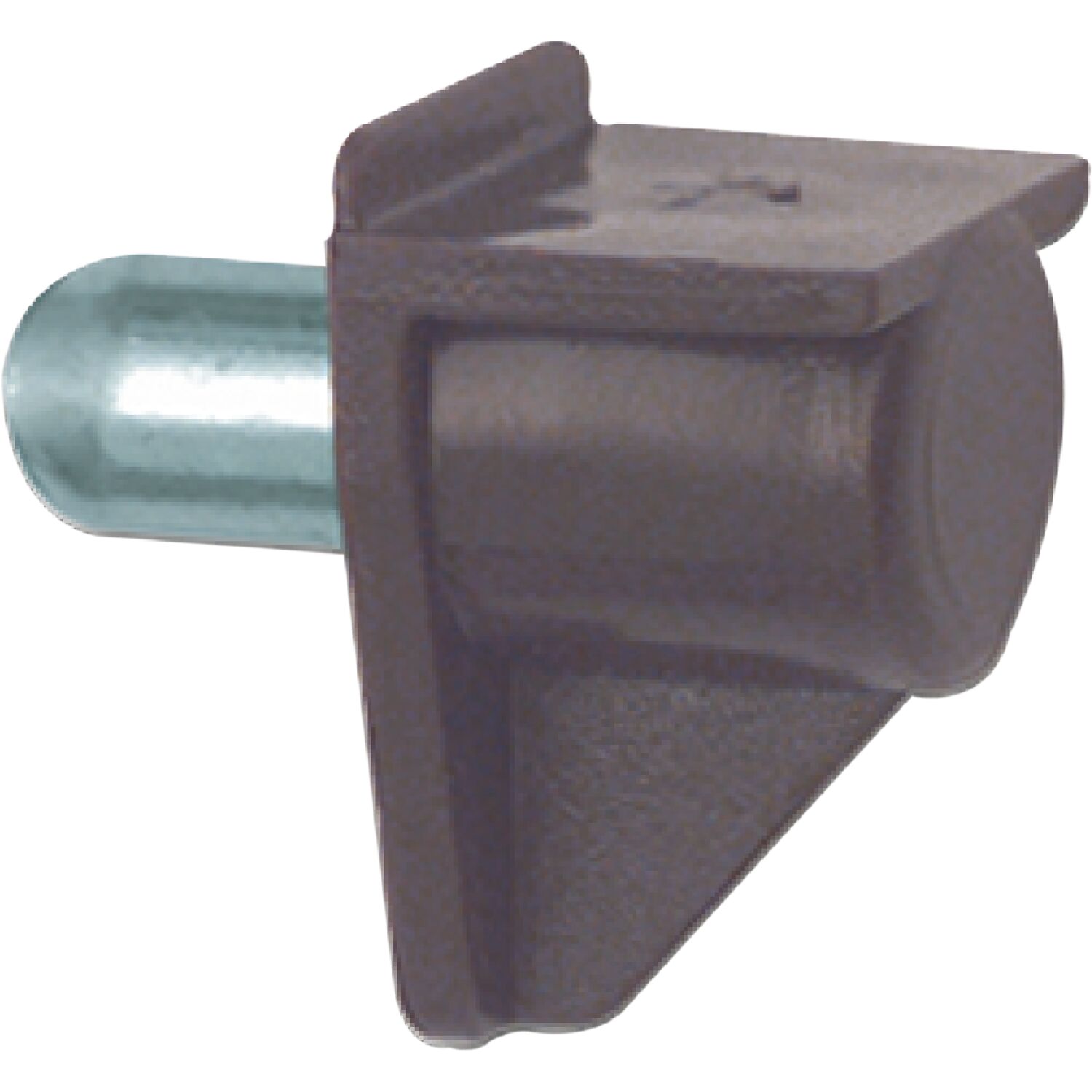 Steckbodenträger Safety, Bohr ø 5 mm, Kunststoff braun, VPE 100 ST (100Stk)