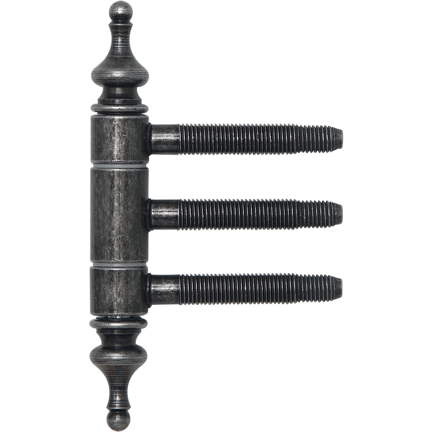 SFS Einbohr-Zierband 3-teilig, mit Aushängesicherung, ø 18 mm, Eisen schwarz Antik