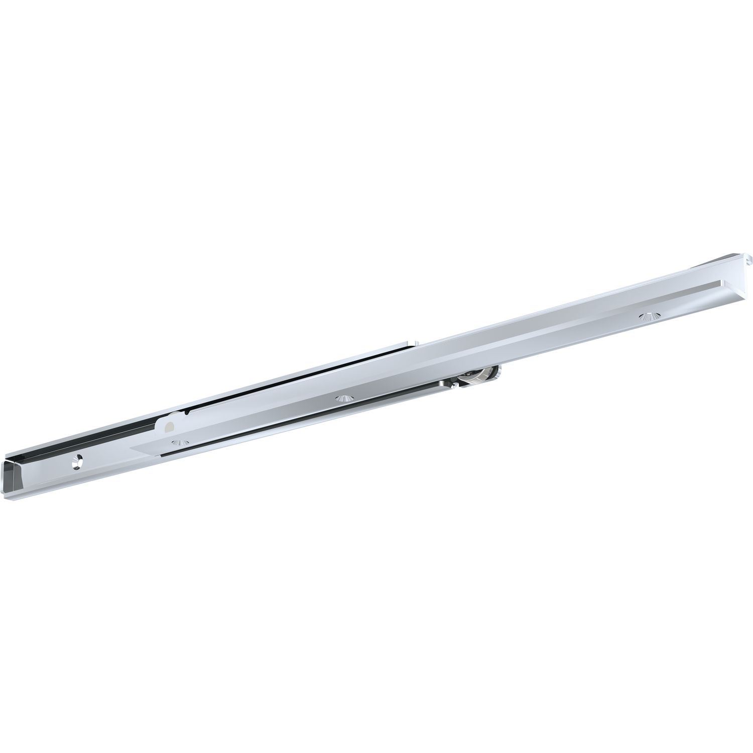 Fulterer FR 206 Rollschubführung - Teilauszug, Länge 900 mm, KB verzinkt