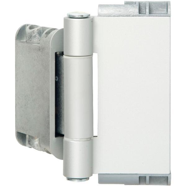 SFS Haustürband Easy 3D Stiftsicherung, Aluminium verchromt matt eloxiert (3 Stück)