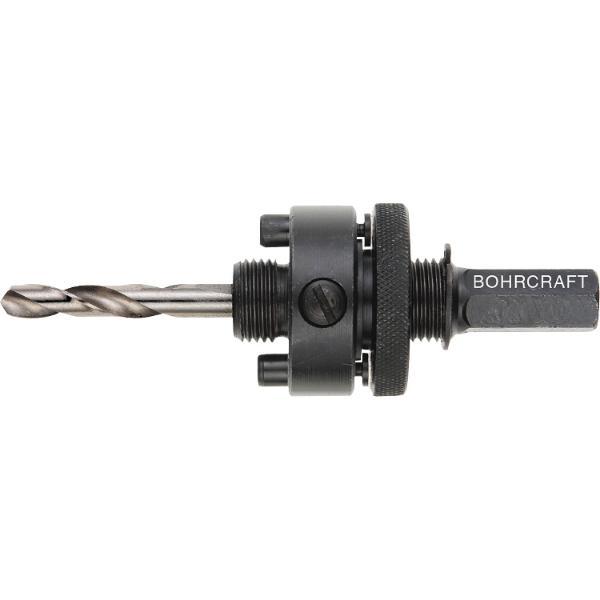 Bohrcraft Lochsägenschaft AS33 m. Zentrierbohrer f. Lochsäge 32-210 mm
