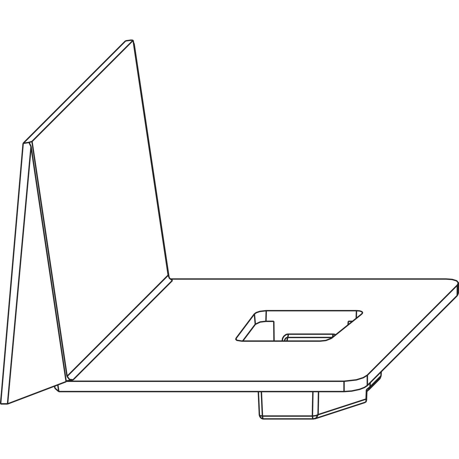 Maco #357090 MACO MM Spaltabdeckung 13V, rechts oben, silber (357090)