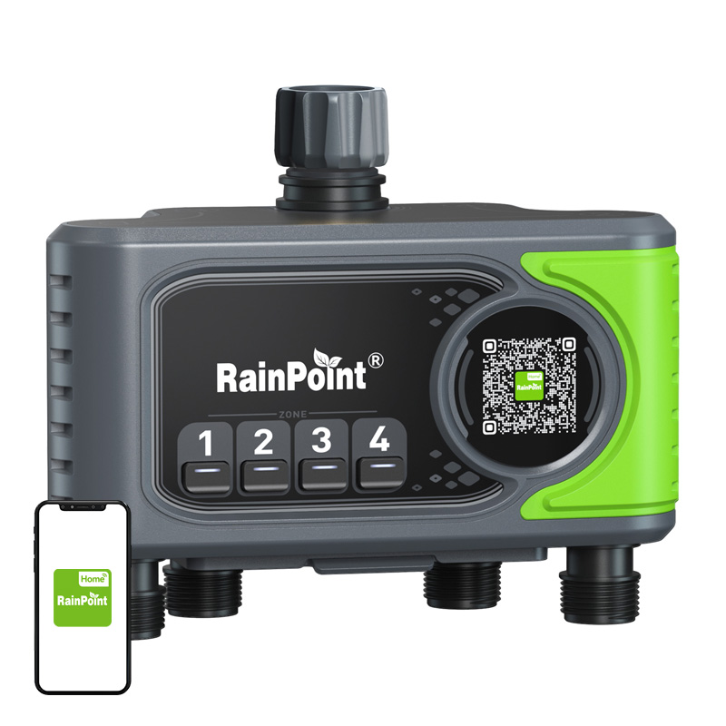 RainPoint WiFi 4-Zonen Bewässerungssteuerung HTV405FRF