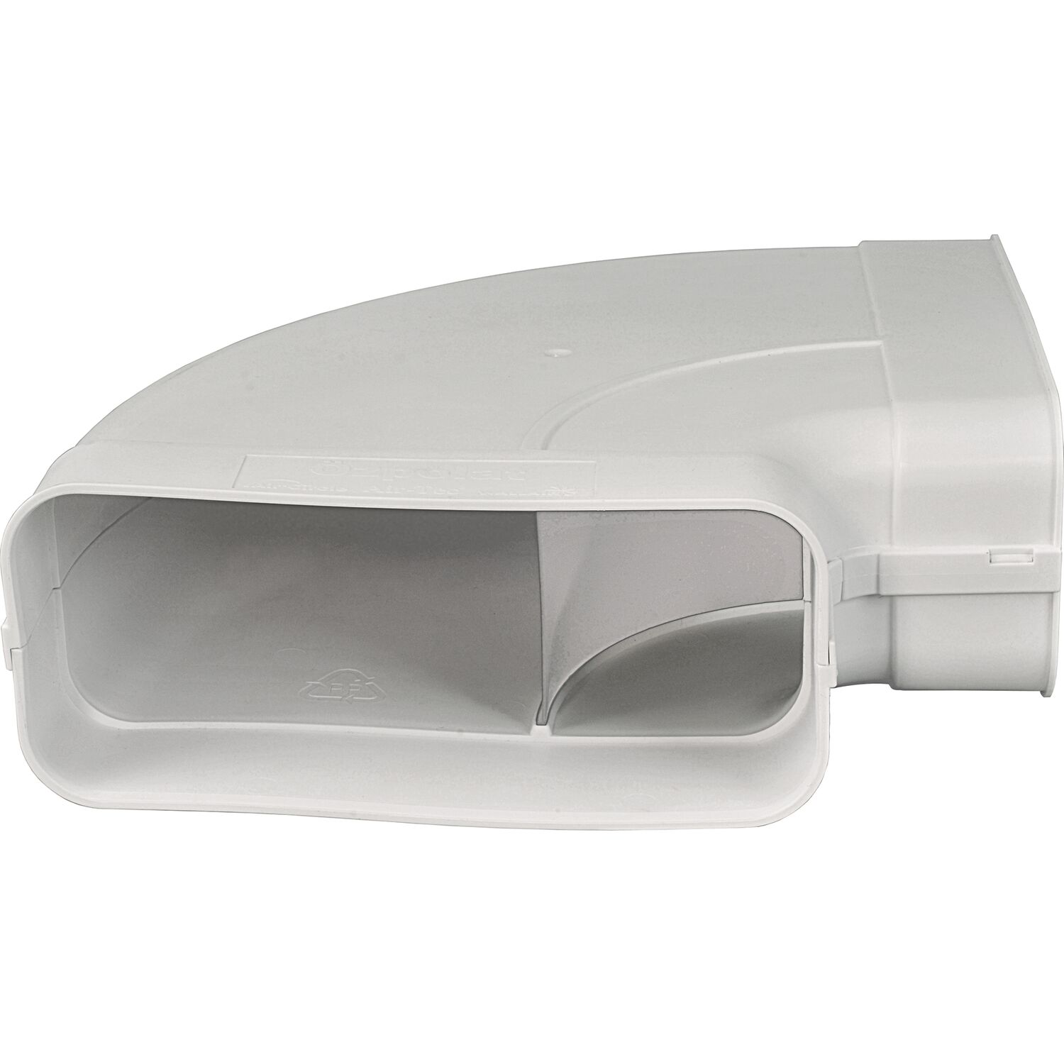 OPTIMAIRO Flachkanal Bogen N20055 90°, System 222 x 90