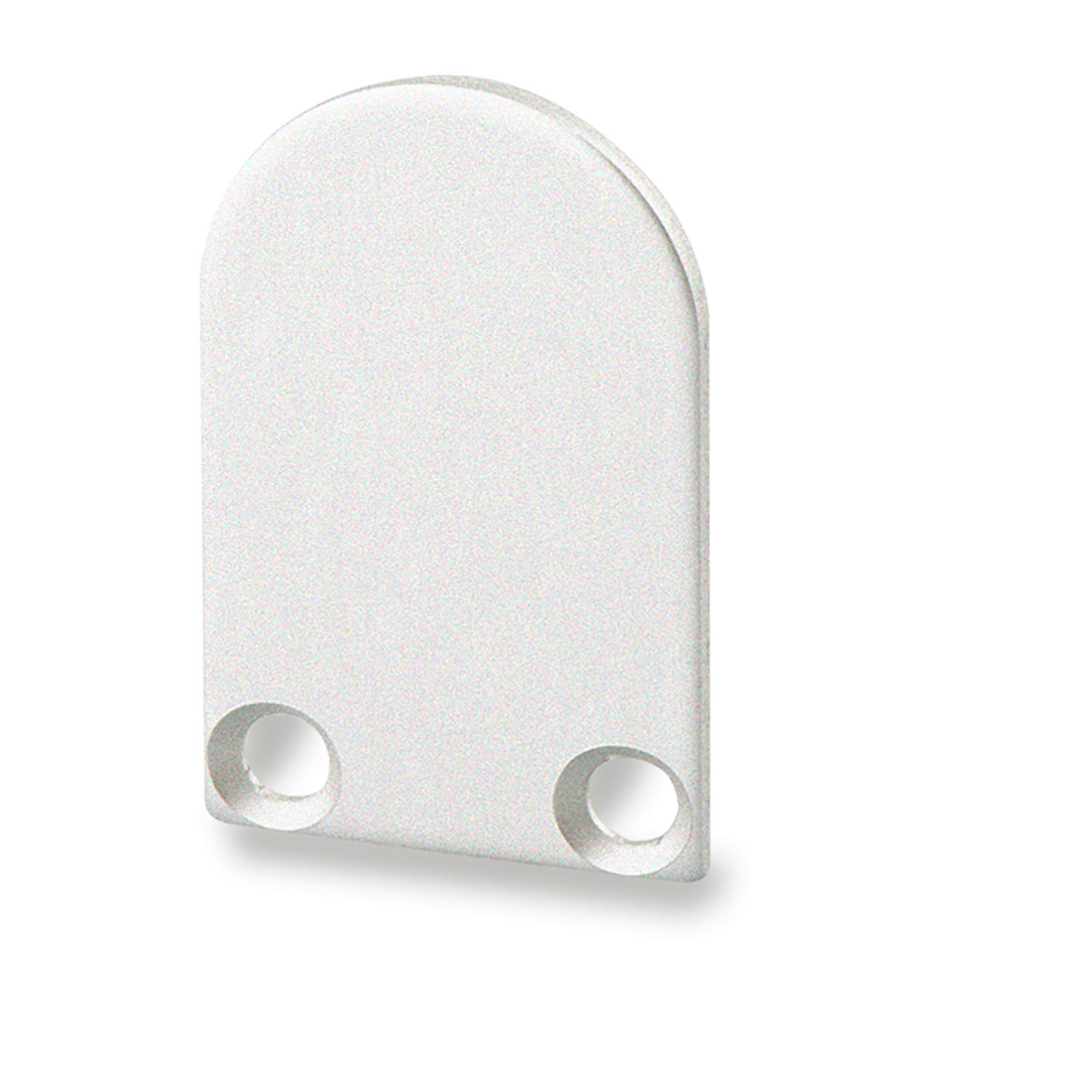 ISOLED Endkappe EC21 für SURF12 RAIL inkl. COVER5 mit TUNNEL Alu eloxiert