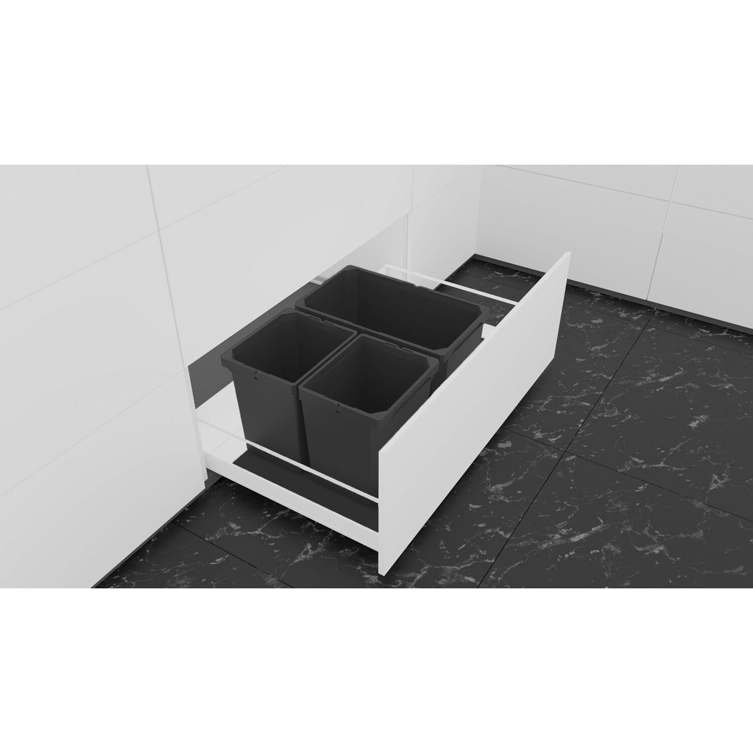 Vauth-Sagel VS ENVI Free Pro Abfalltrennsystem KB 600/Höhe 326 mm Lava