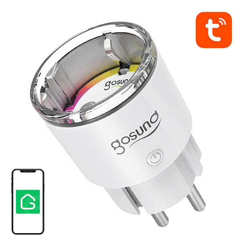Gosund Smarte Steckdose 10A WiFi Tuya