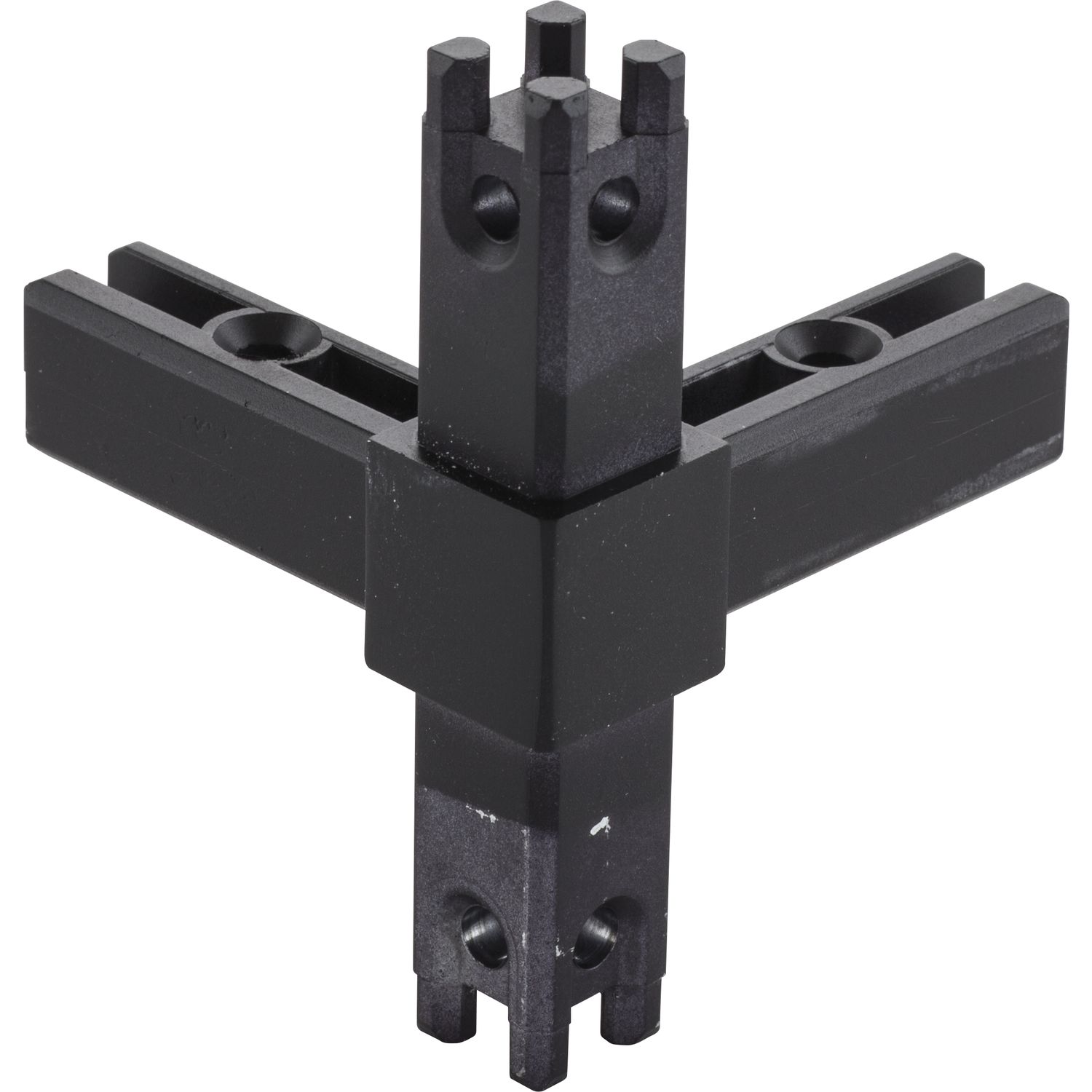 SCHÜCO ALUMIS Smartcube Eckknoten 4s Zamak schwarz