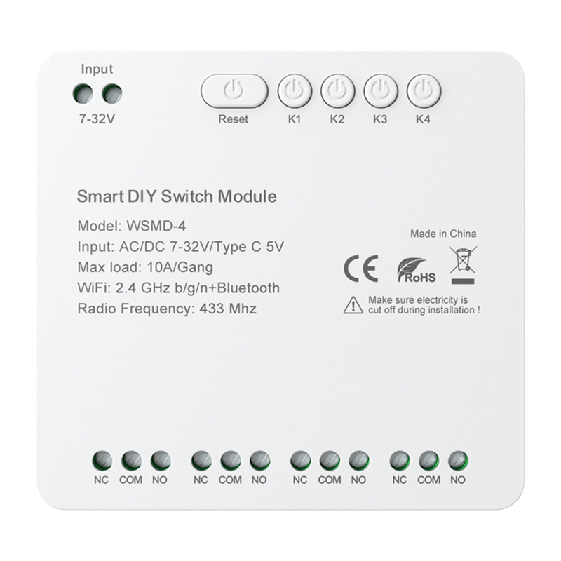 Avatto DIY WSMD-4 32V smart Schaltmodul