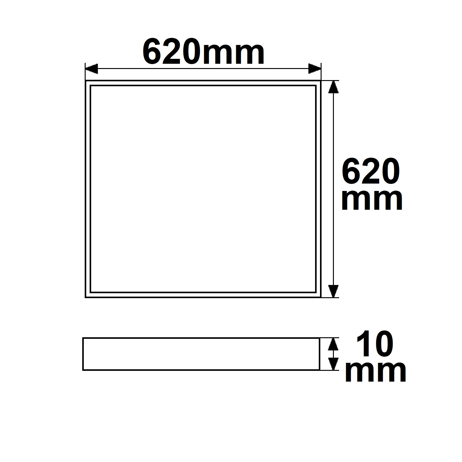 ISOLED LED Panel Professional Line 625 UGR
