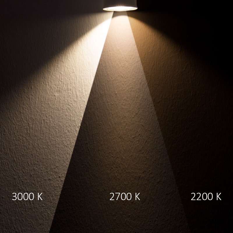 ISOLED GU10 LED Strahler SUNSET 5,5W 60° 2200-3000K CRI90 Dimm-to-warm