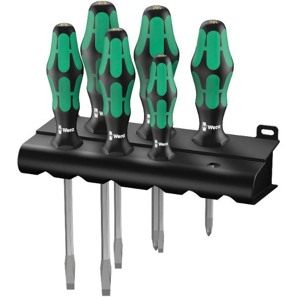 Wera Schraubendreher-Satz 334SK/6 Schlitz/Phillips 6-teilig