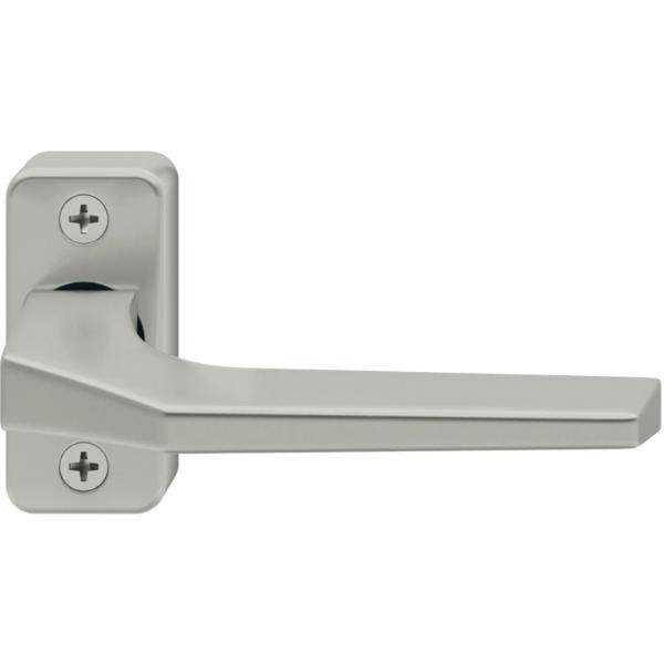 FSB FSB Rahmentürdrücker 06 0620 Hochhaltefeder eckige Rosette Aluminium silber
