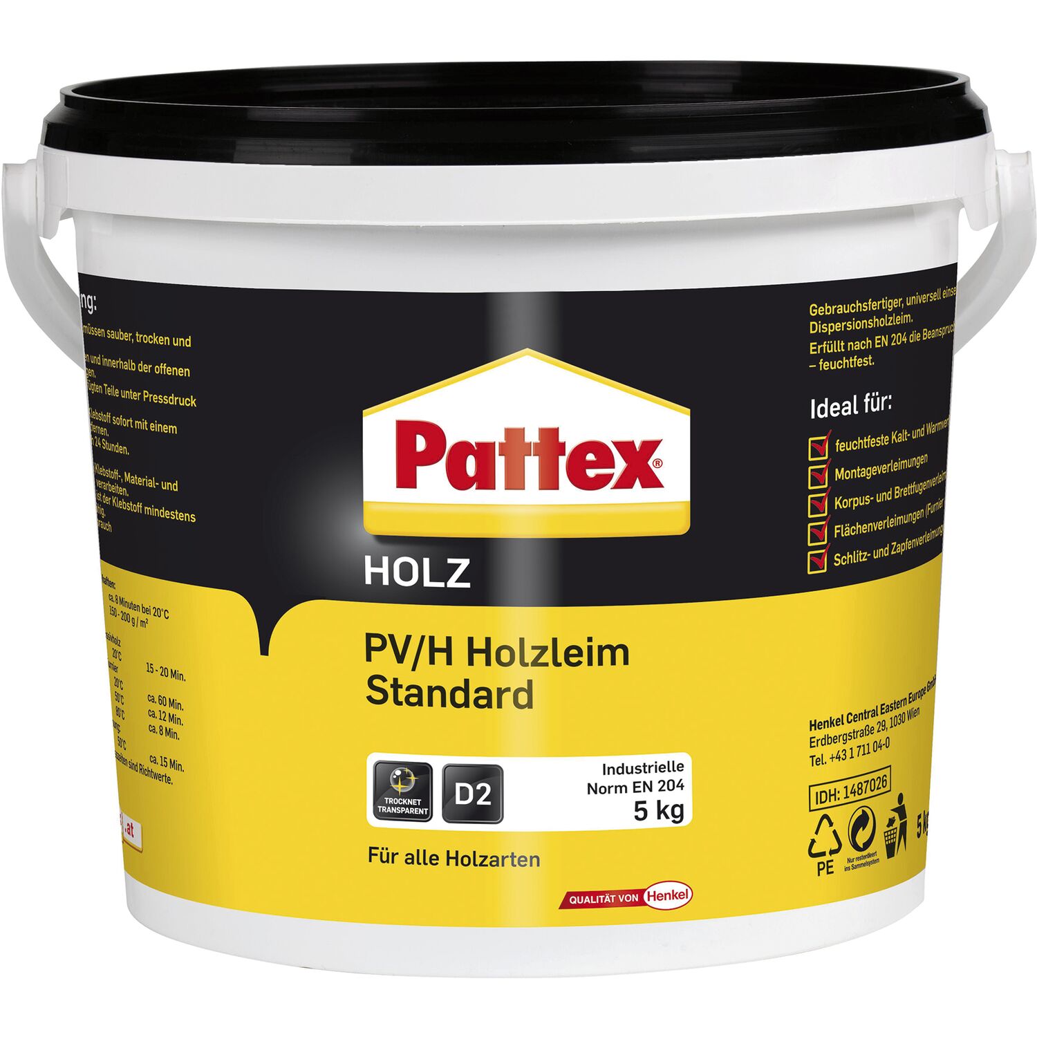 Pattex PV/H Standard Holzleim D2 5kg