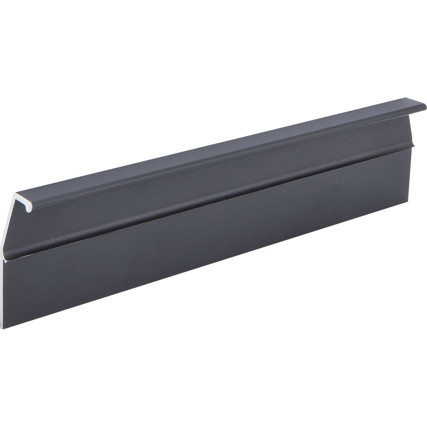 SCHÜCO Griffleiste Alhena Länge 2500mm fix Aluminium schwarz matt eloxiert