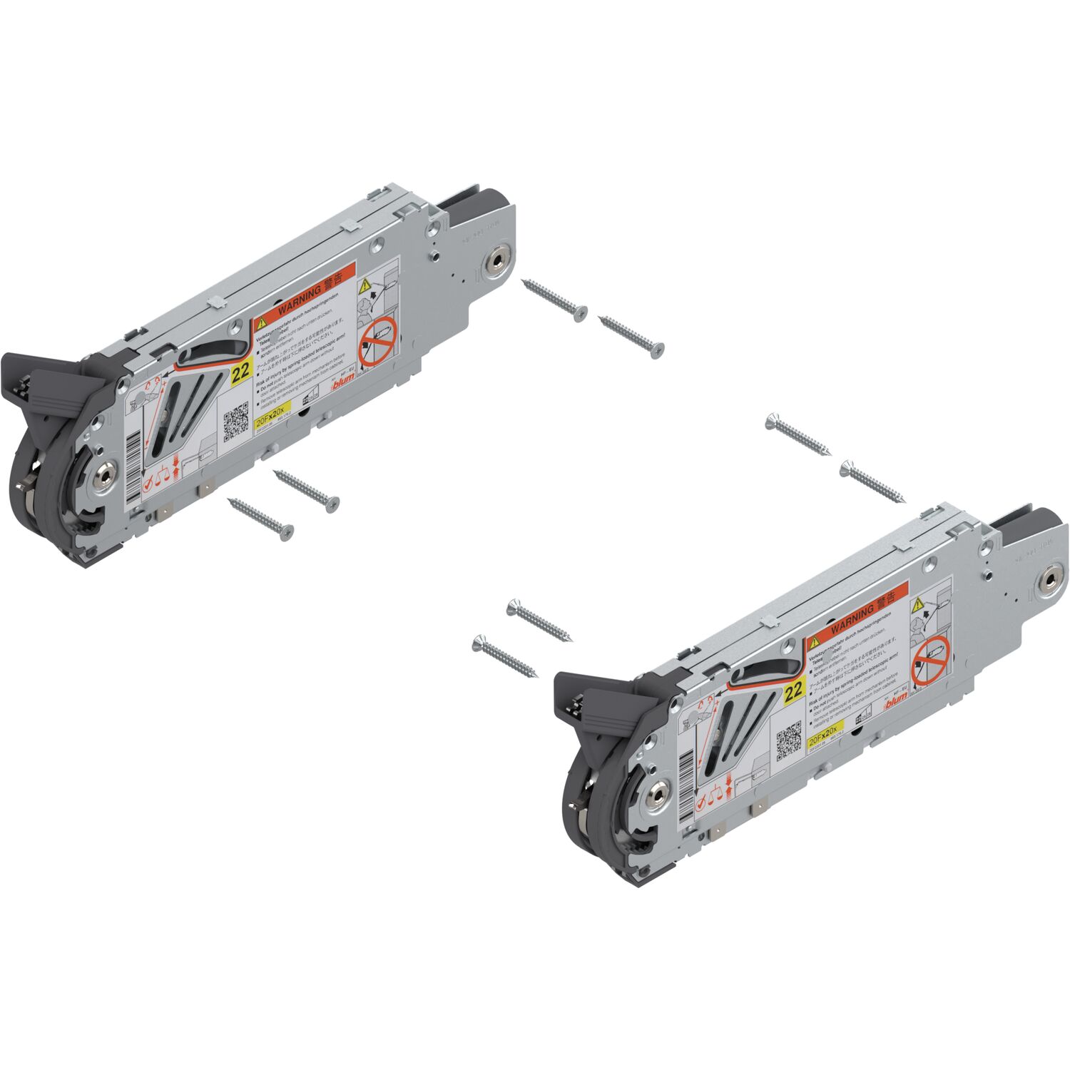 blum AVENTOS HF Kraftspeicher-Set LF 2600-5500