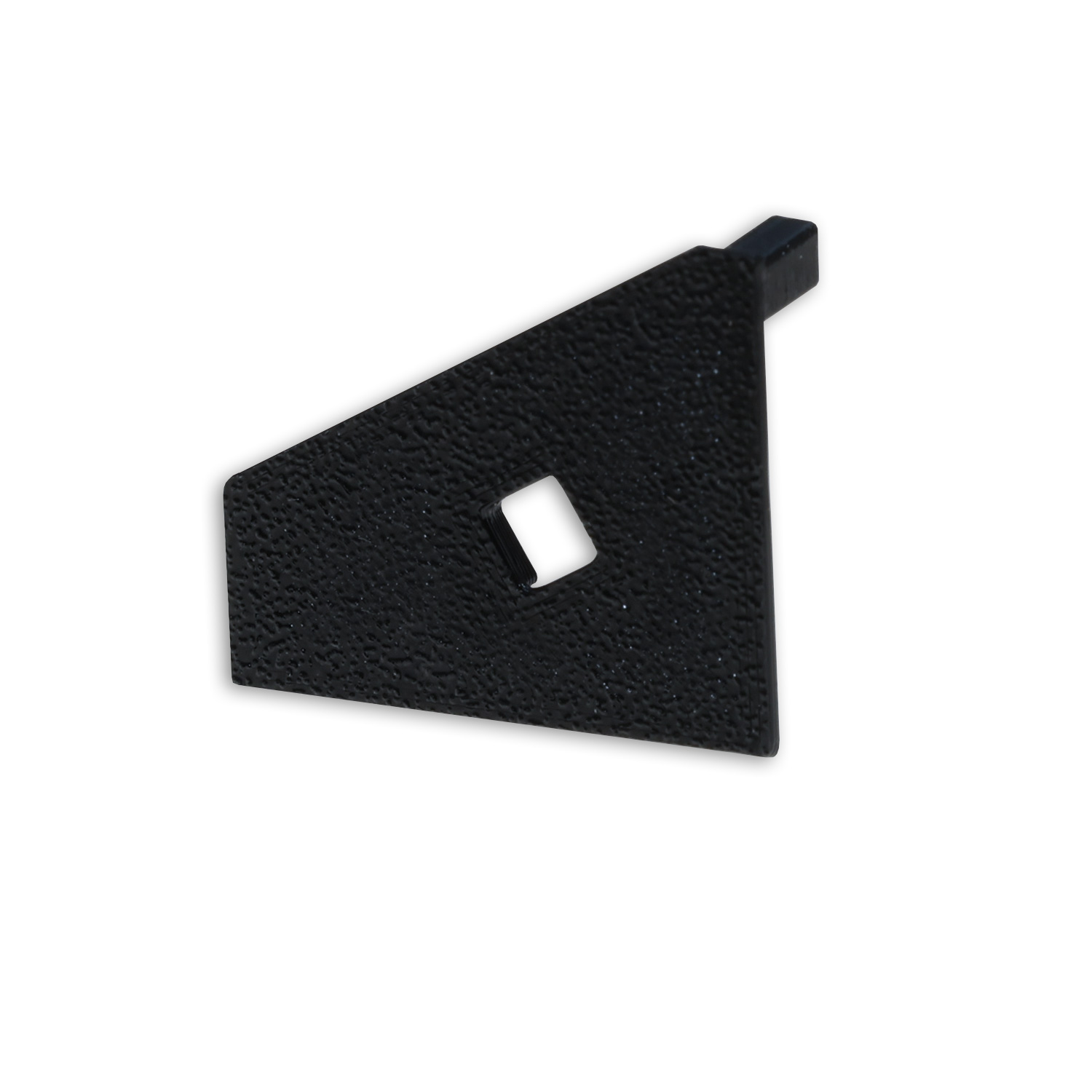 ISOLED Endkappe EC111R schwarz für Profil CORNER18 mit Kabeldurchführung rechts 1 STK