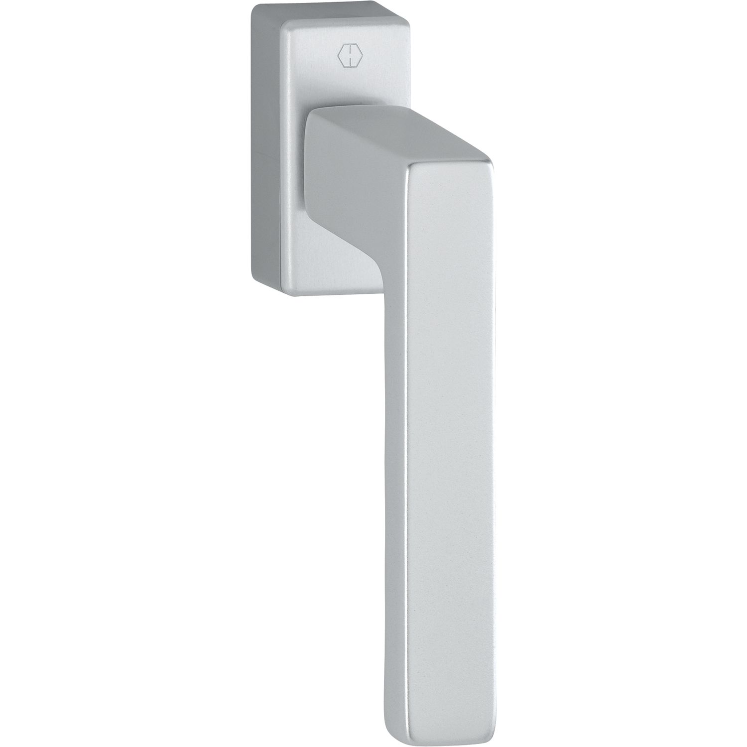 Hoppe Fenstergriff TOULON Vierkant 7x32-42mm Alu silber eloxiert