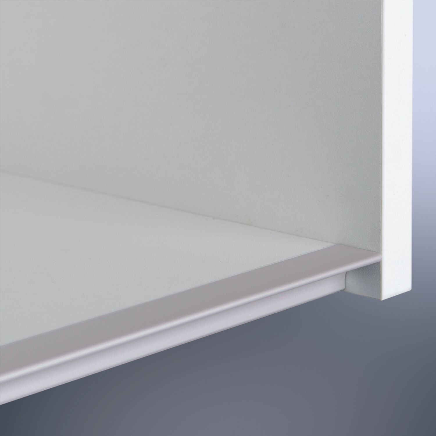 SCHÜCO Griffleiste Amros Länge 5000mm ablängbar Aluminium Edelstahl Effekt