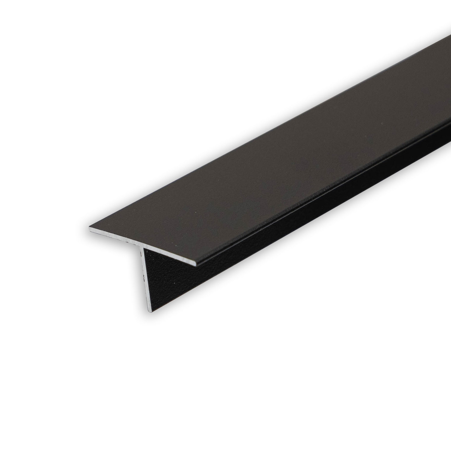 ISOLED LED Trockenbau T-Profil 12,schwarz 9005 200cm