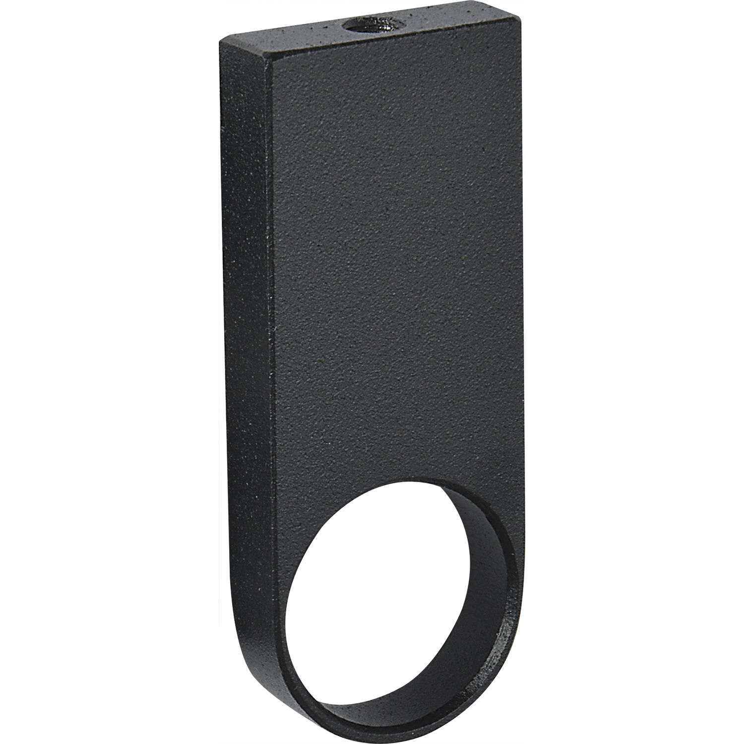 Simausrom Schrankrohrlager Mittelstück rund 25 mm Aluminium schwarz
