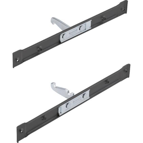 peka Fronthalter-Set KB 150/200 mm Hochschrank Standard Anthrazit