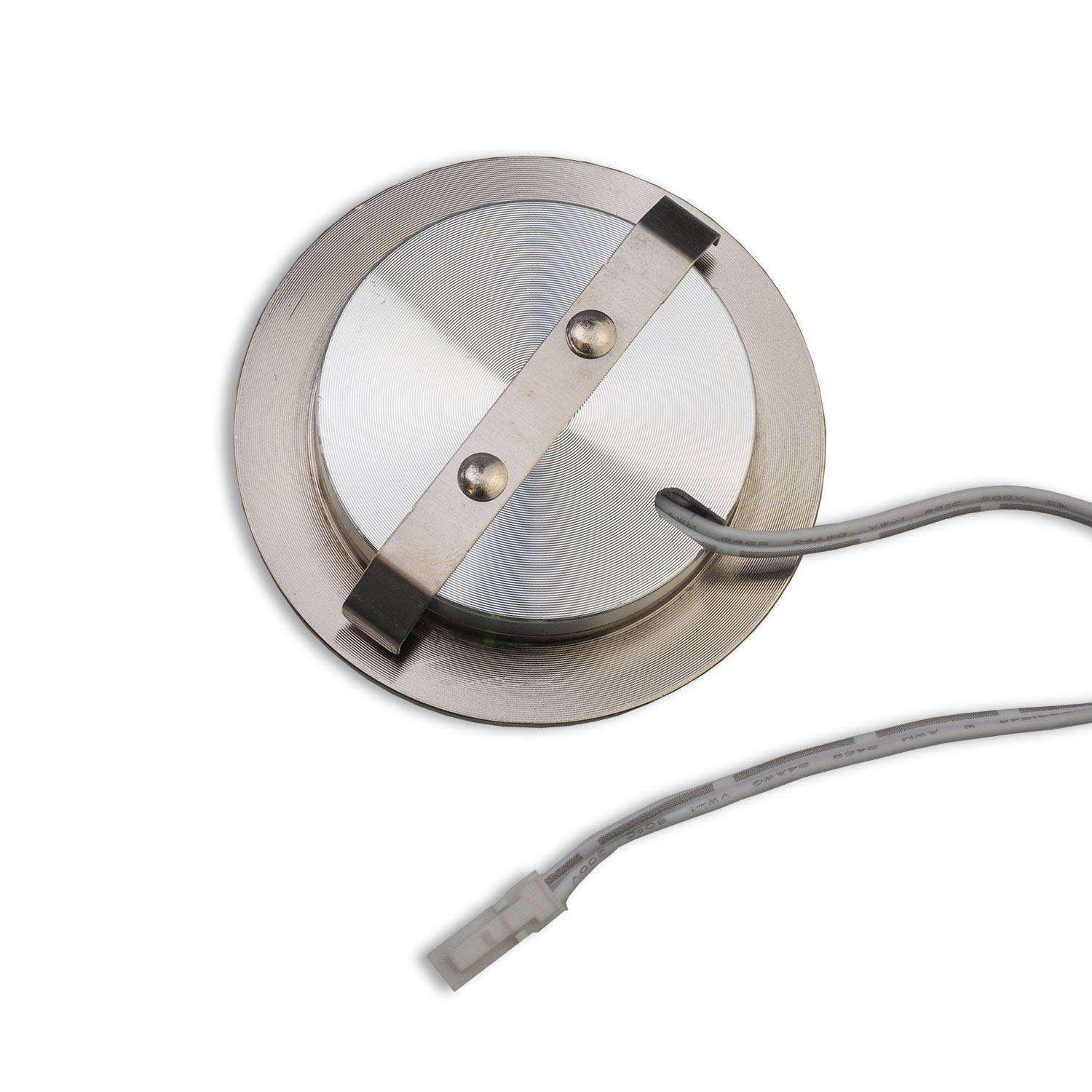 ISOLED LED Möbeleinbaustrahler MiniAMP silber 4W 60° 12V DC warmweiß 3000K dimmbar