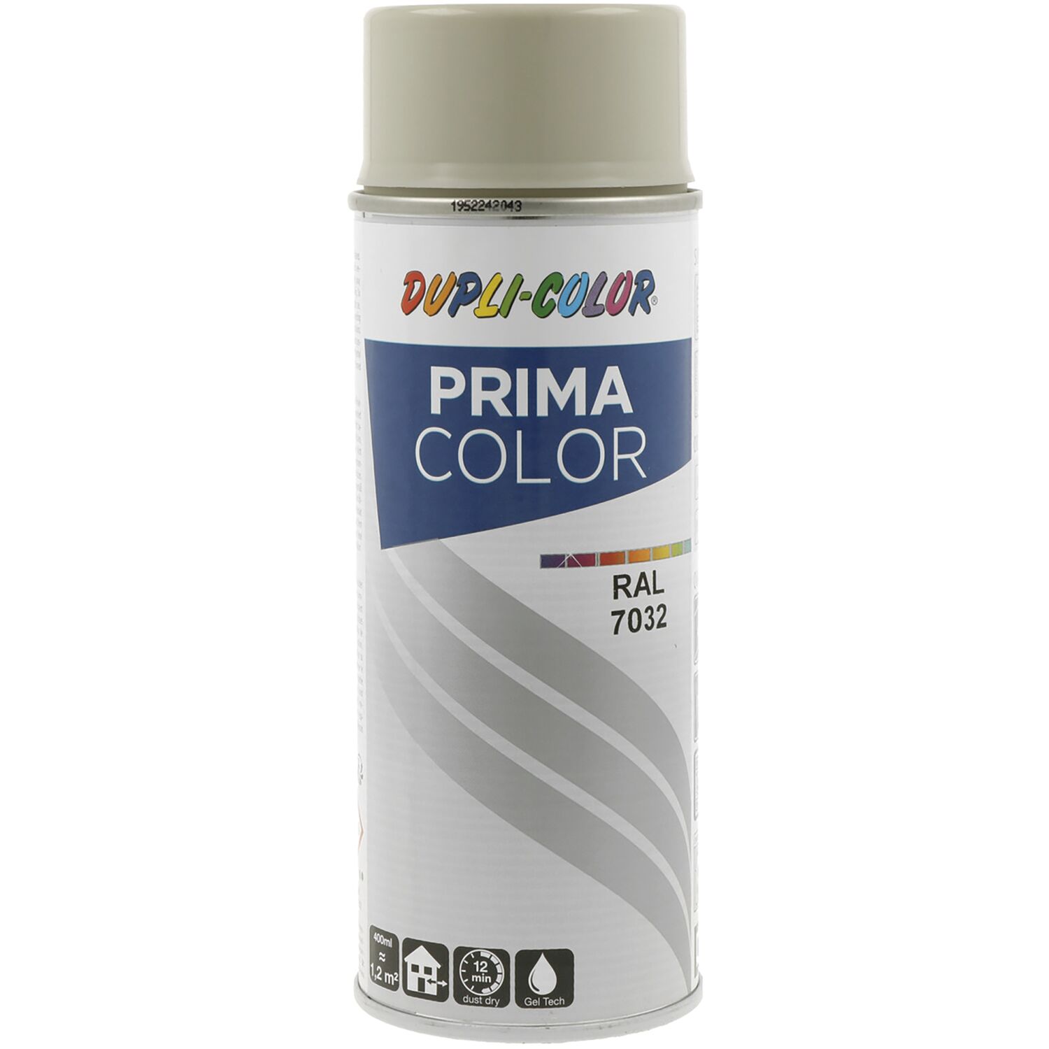 Dupli-Color Lackspray Prima 400ml kieselgrau glänzend RAL 7032 (0.4l)