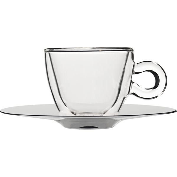 Tasse doppelwandig, mit Untere NC