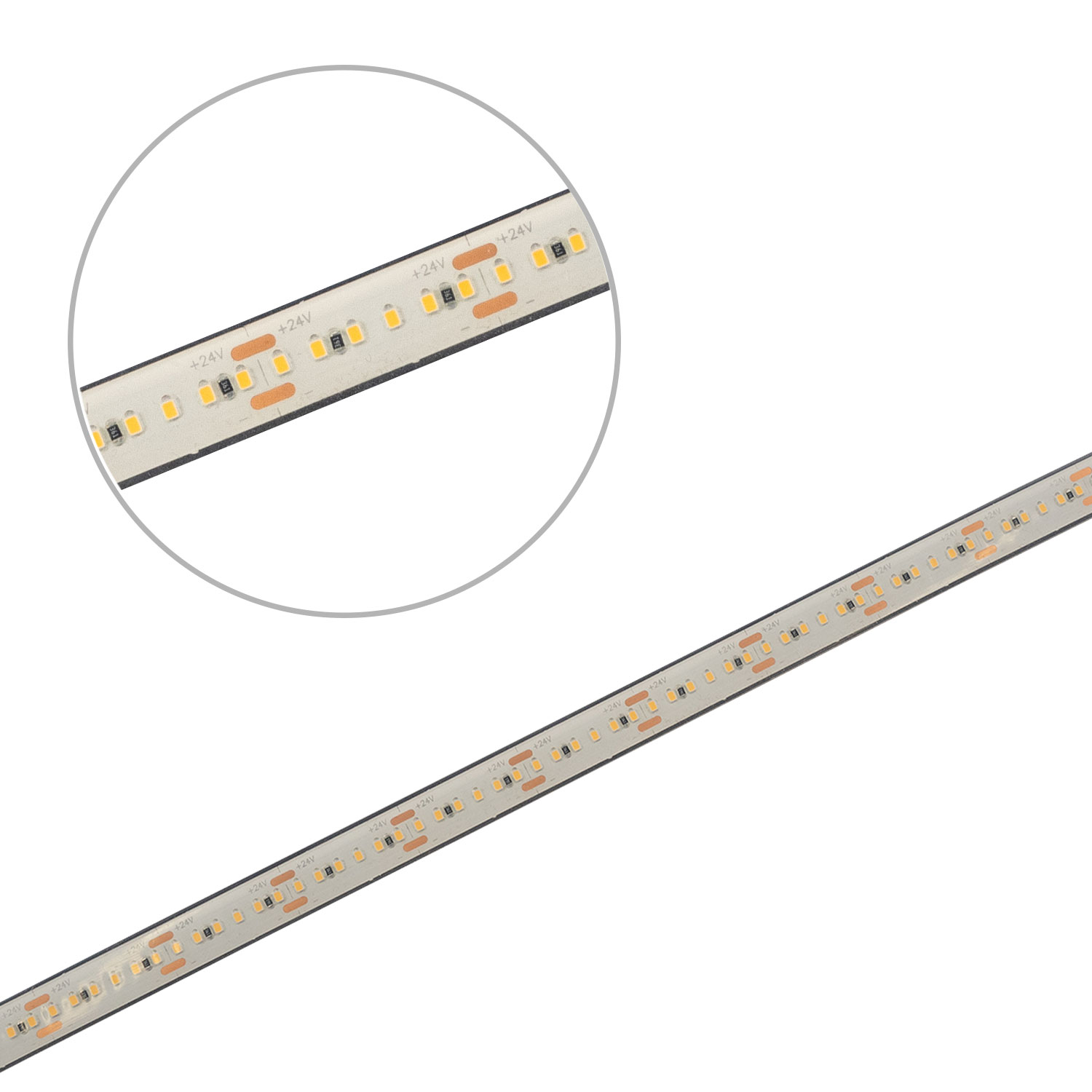 ISOLED LED AQUA930 Linear Flexband 24V DC 10W IP68 3000K 5m Rolle 240 LED/m