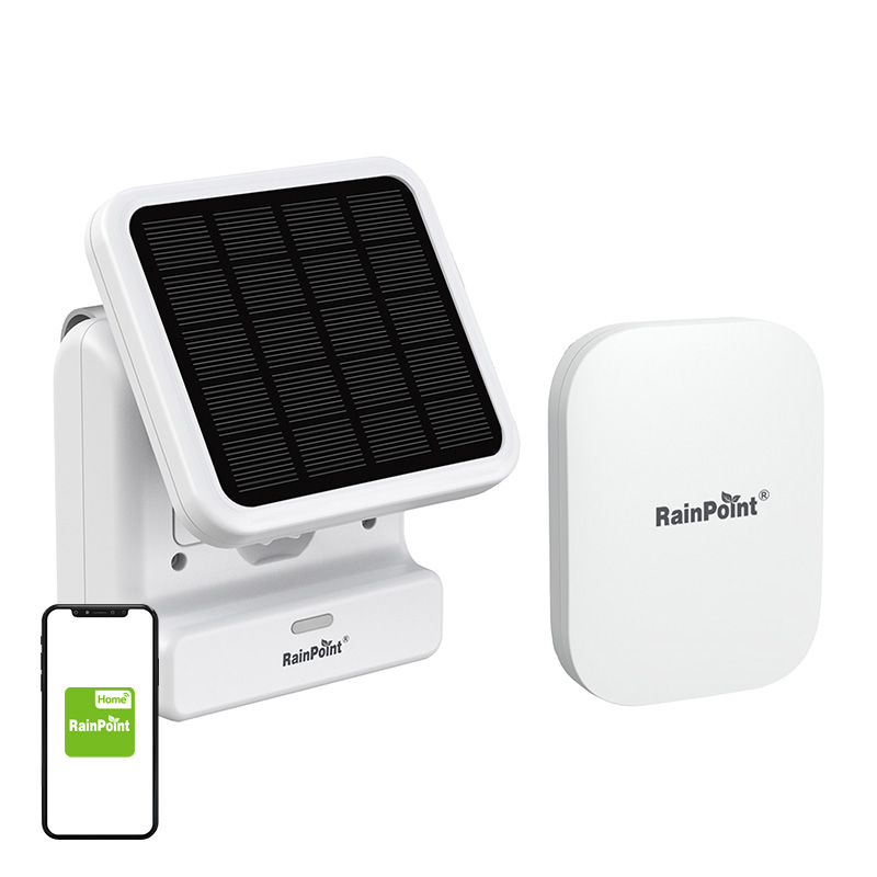 RainPoint Smart Solar Wasserpumpen Kit mit Gateway App HTP115FR+HWG023WBRF
