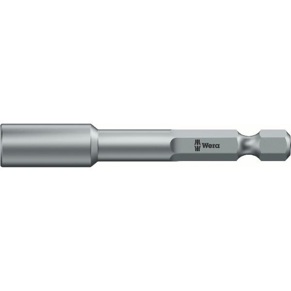 Wera Steckschlüssel-Einsatz 869/4M mit Magnet 1/4"sechskant 7.0/50 mm sechskant