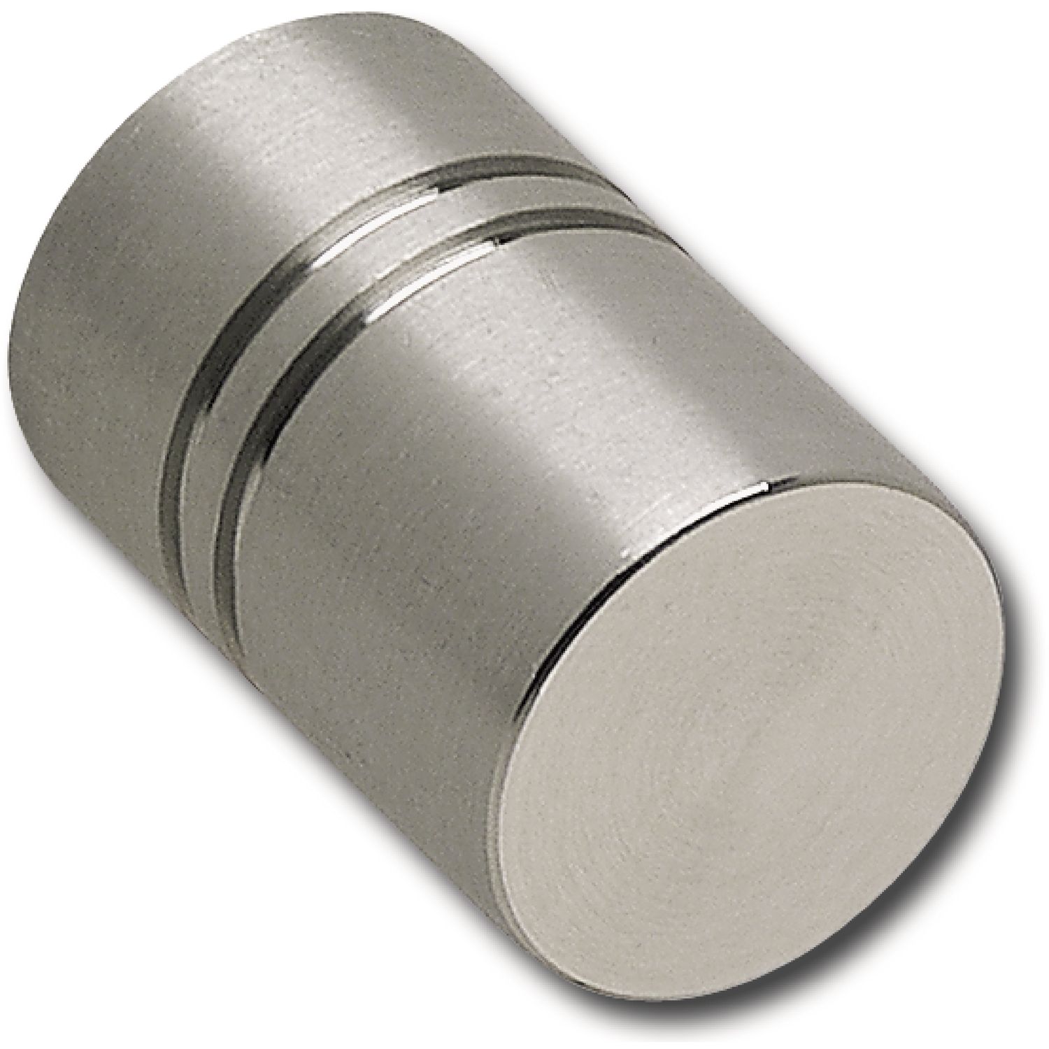Knopf Echion ø 13 mm, Tiefe 22 mm, Edelstahl gebürstet