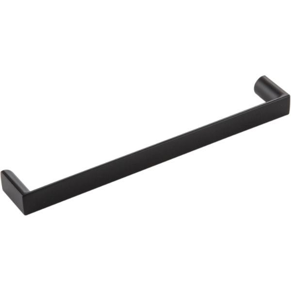 SCHÜCO Griff Club Lochabstand 160mm Breite 168mm Zinkdruckguss schwarz matt lackiert