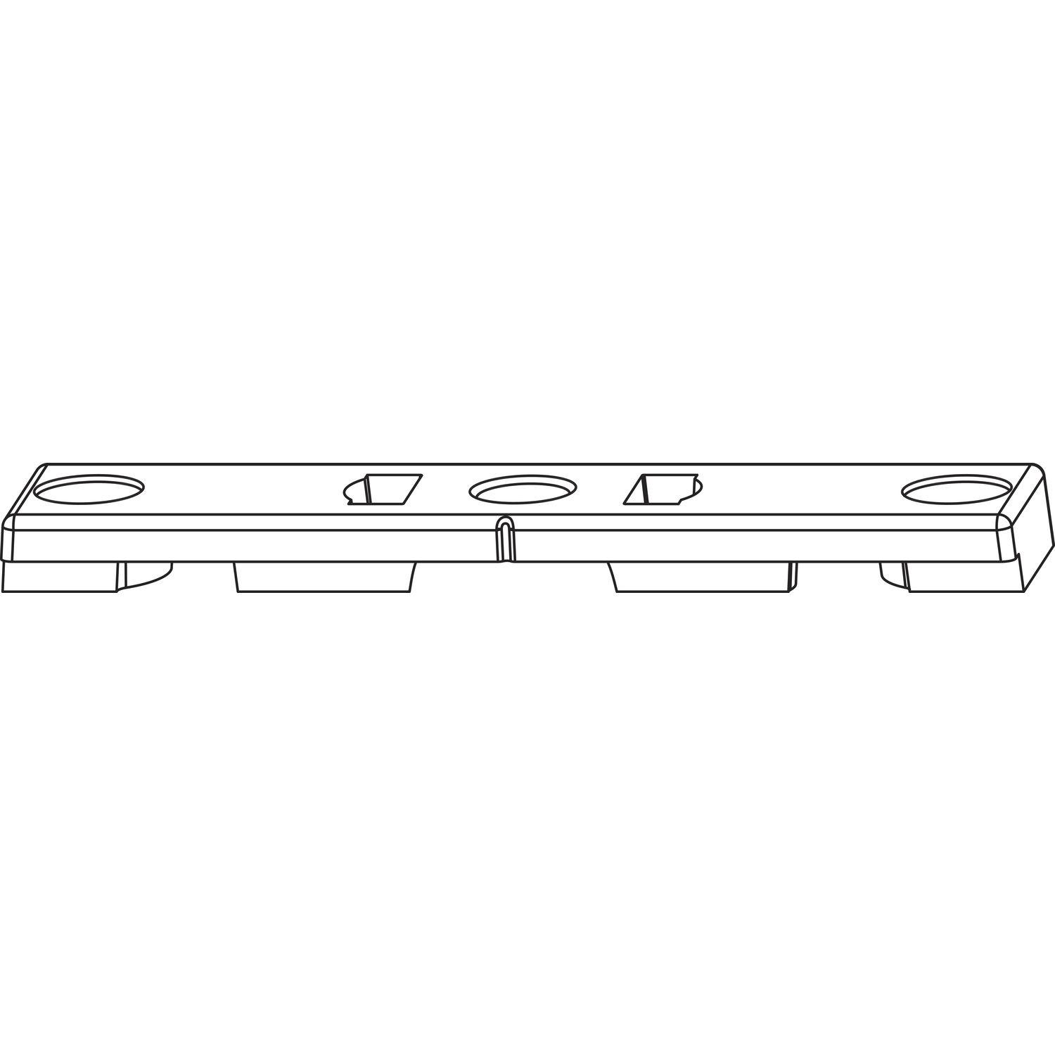 Maco #207680 MACO Schließteil Öffnungsbegrenzung PVC, 12/20-13, TROCAL Innonova A5/M5, silber