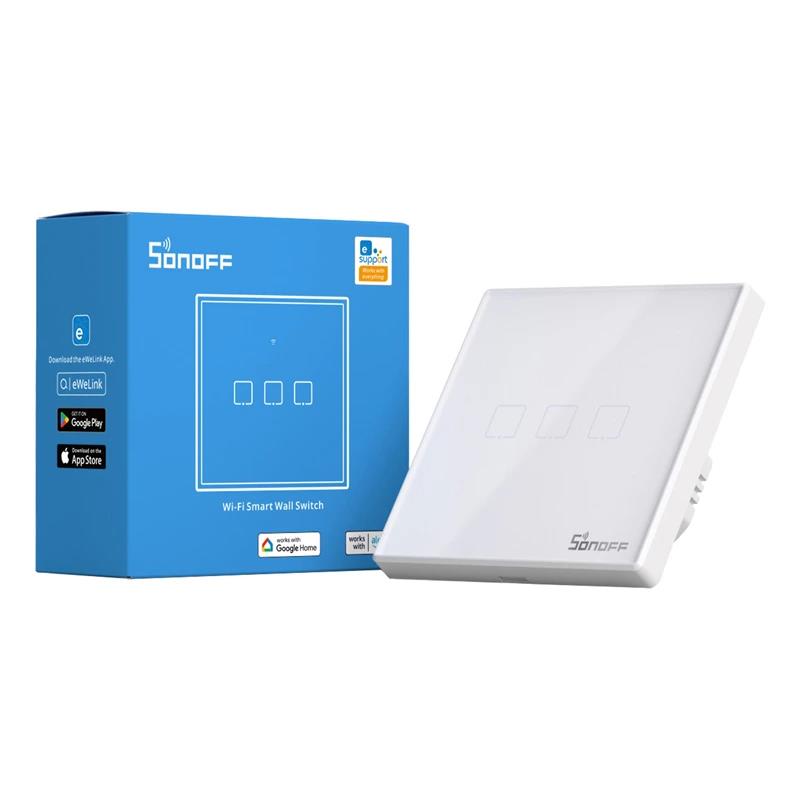 Sonoff WLAN-Wandschalter der SONOFF TX-Serie WiFi+RF433 T1 3fach