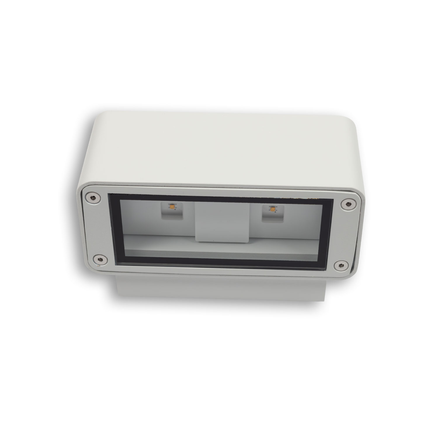 ISOLED LED Wandleuchte Up&Down 4x3W CREE IP54 weiß warmweiß
