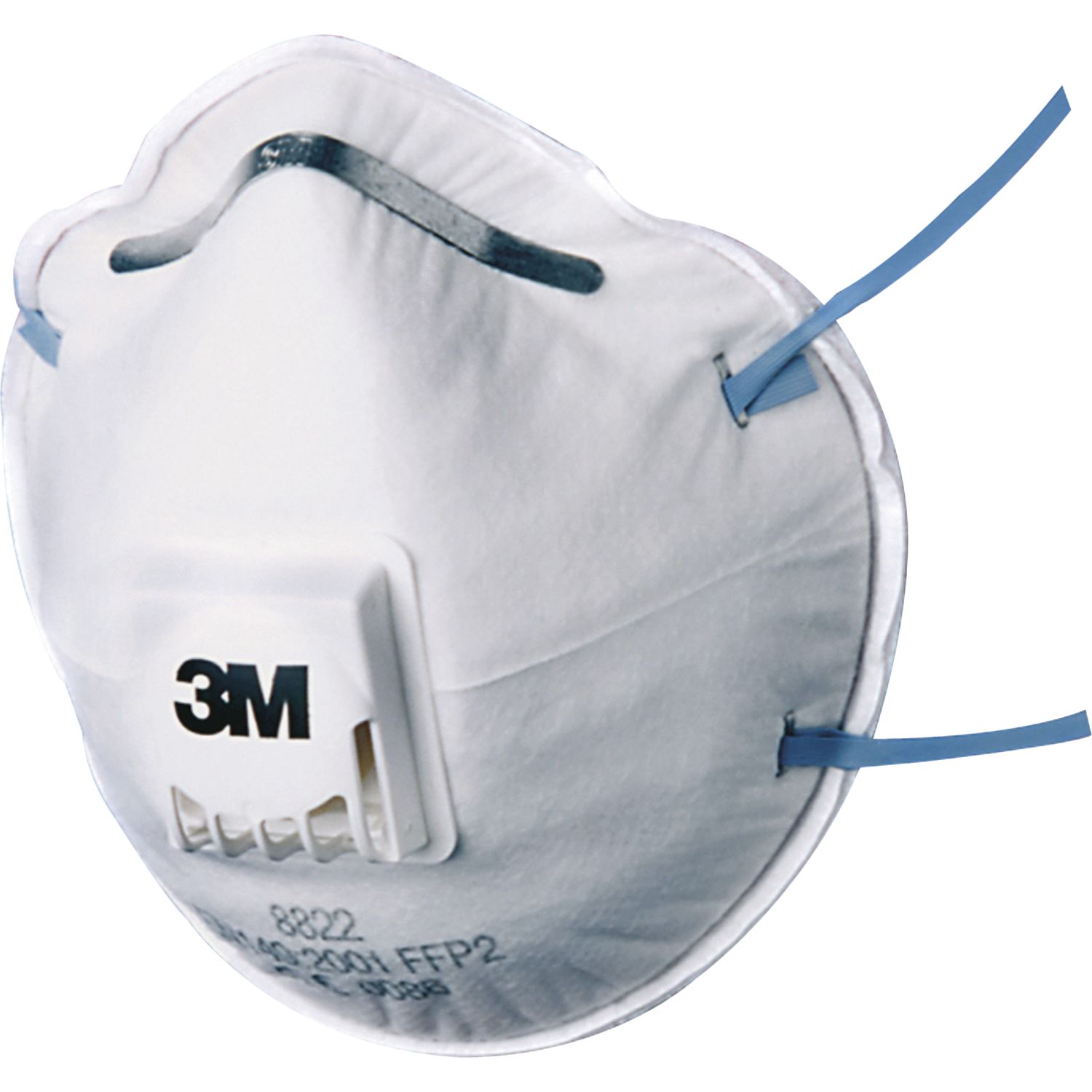 3M Atemschutzmaske / Feinstaubmaske 8822 FFP2 (10 Stück)