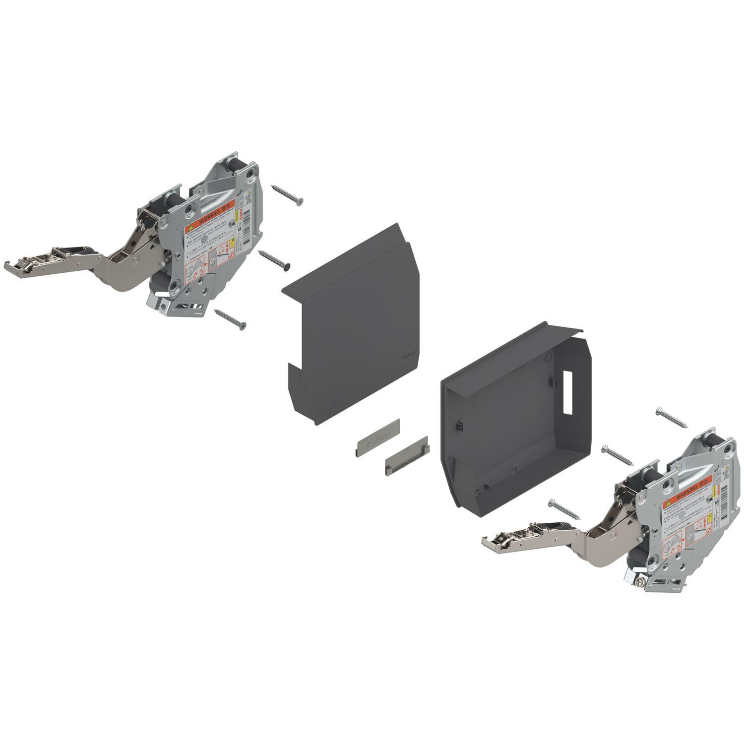 blum AVENTOS HK-S Kraftspeicher, LF 220-500, tiefgrau