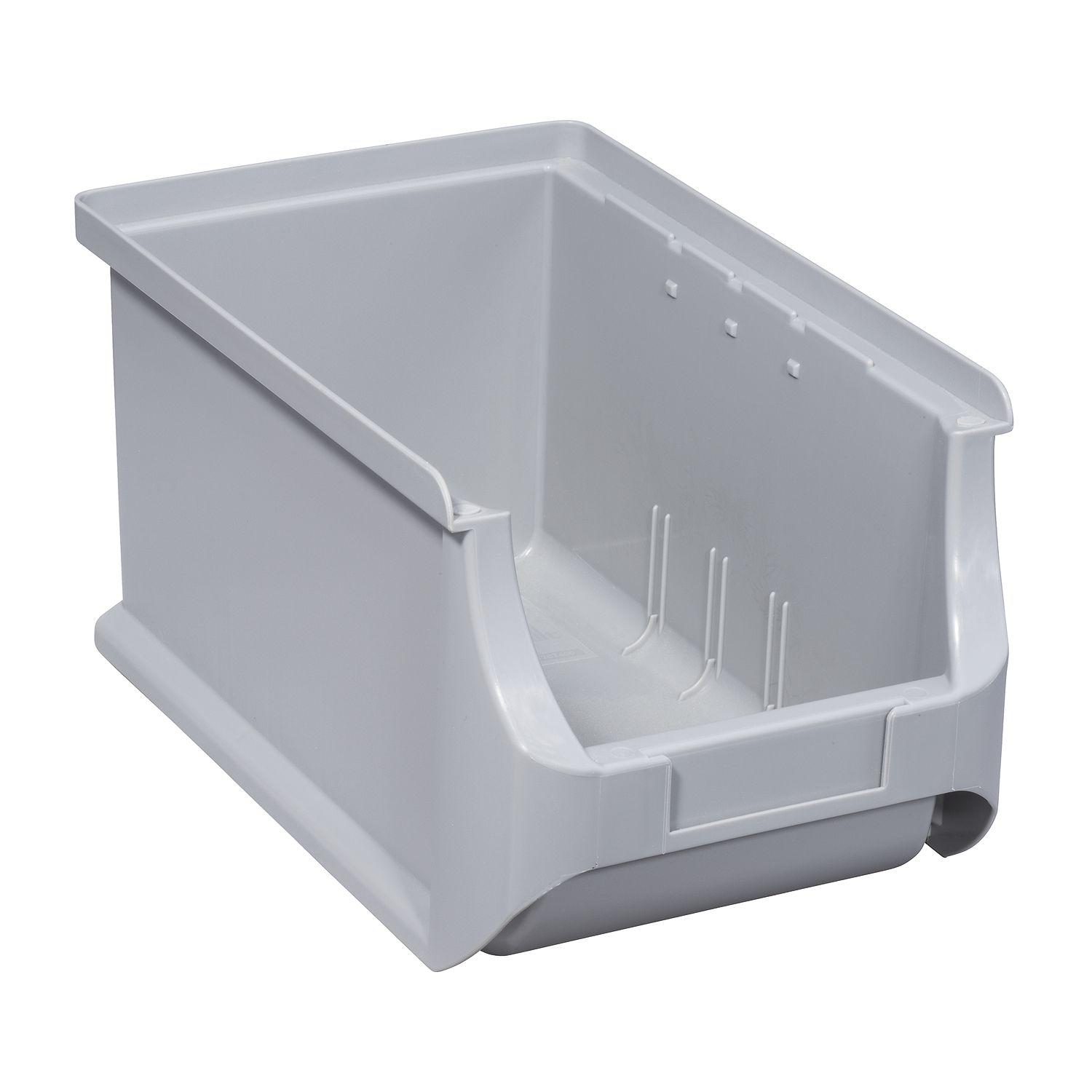 Allit Sichtlagerkasten Größe 3 Farbe grau 235 x 150 x 125 mm Allit Sichtlagerkasten Größe 3 Farbe grau 235 x 150 x 125 mm