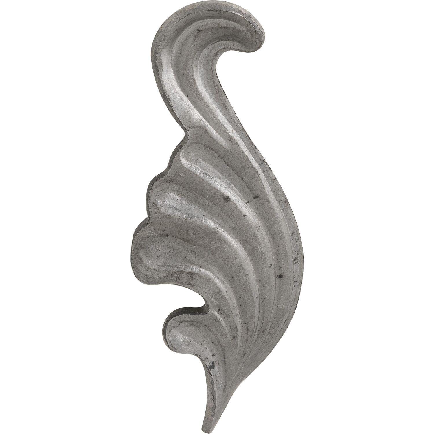 IAM DESIGN Blatt, links, 40 x 110 x 3 mm, Schmiedeeisen