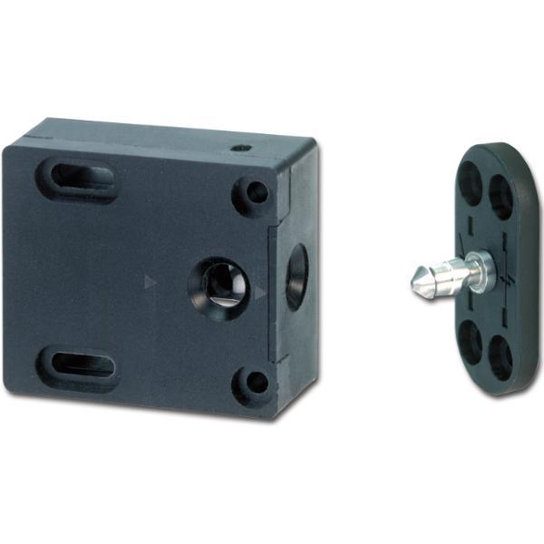 effeff Kompaktverriegelung 1048.10 aufdrückend, 12/24 Volt