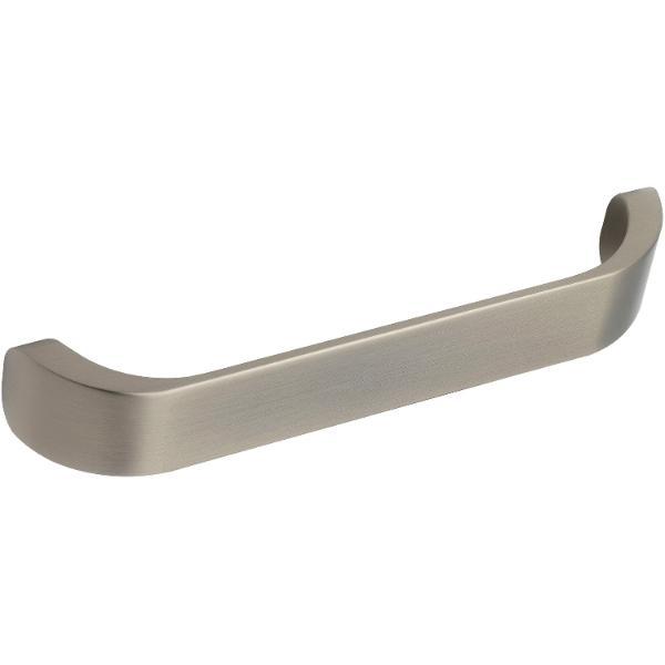 furnipart Griff Radius Lochabstand 160mm Breite 170mm zink Edelstahl Effekt